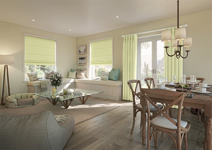 Ascot, Tusk - Motorised Roman Blind - Image 6